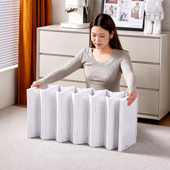 Organizador Plegable de Zapatos 6 Niveles con Puertas Transparentes | Ahorra Espacio y Mantén Todo Ordenado