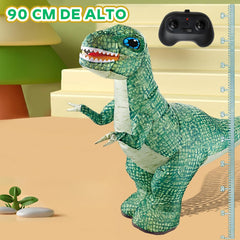 Dinosaurio inflable a control remoto