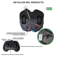 Dinosaurio inflable a control remoto