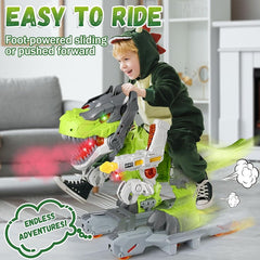 Scooter dinosaurio Baby Push Toy Car