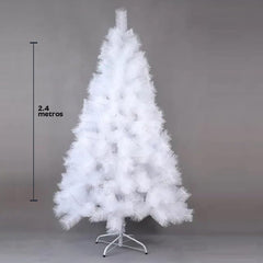 Árbol de navidad nevado 2.4 metros