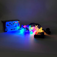 Luz lineal con diseño estrella y panel solar de 30 focos 5 metros