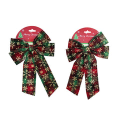 Lazos navideños decorativos 25 cm