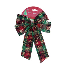 Lazos navideños decorativos 25 cm