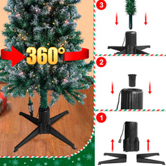 Base 360° de árbol navideño