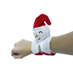 Pulsera navideña muñeco de nieve con luz y música