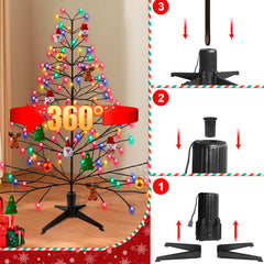 Base 360° de árbol navideño