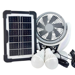Ventilador con panel solar 606-4W