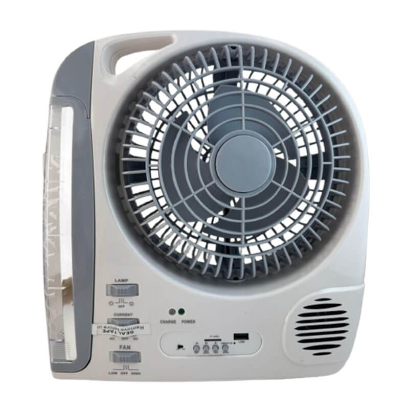 Ventilador de mesa con panel solar N283