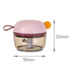 Procesador manual de alimentos con cuerda