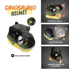 Máscara de tiranosaurio