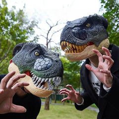 Máscara de tiranosaurio
