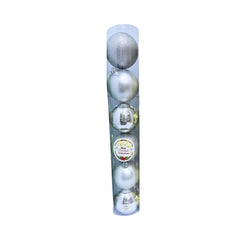 Bolas navideñas 12 cm x 6 pcs